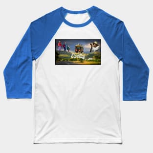 Earthy Adventure: Explore, travel & tour the World Baseball T-Shirt